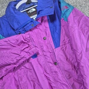 Vintage The North Face Extreme Ski Jacket Womens 12 Gore-tex‎ Made in USA Purple